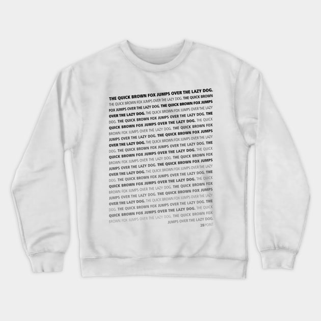 lazy dog Crewneck Sweatshirt by blackb